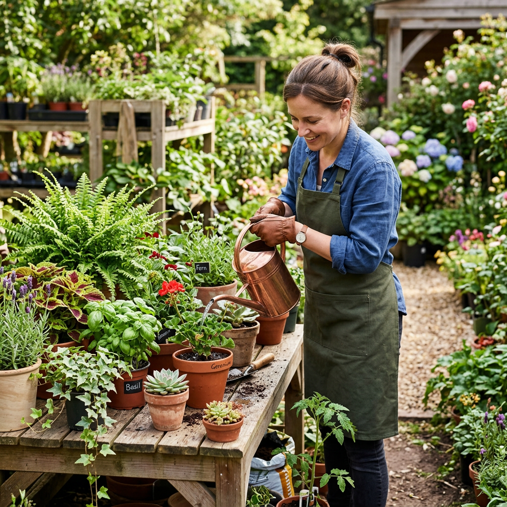 دليل شامل لريّ النباتات: متى تسقي وكيف تتجنب أخطر الأخطاء