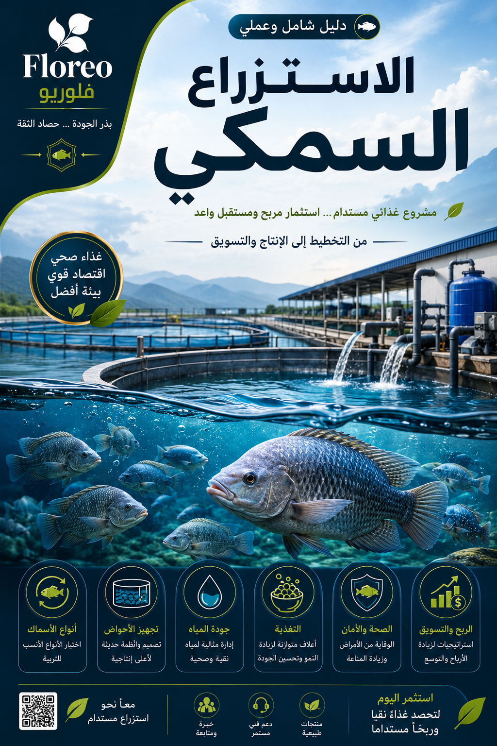 كتاب الإستزراع السمكي _فلوريو_ floreo.cc