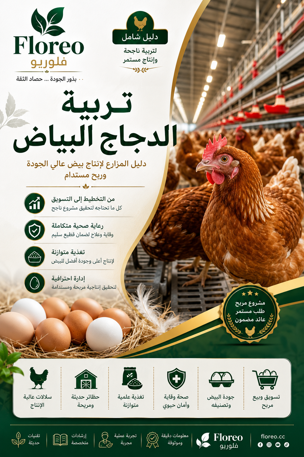 كتاب تربية الدجاج البياض