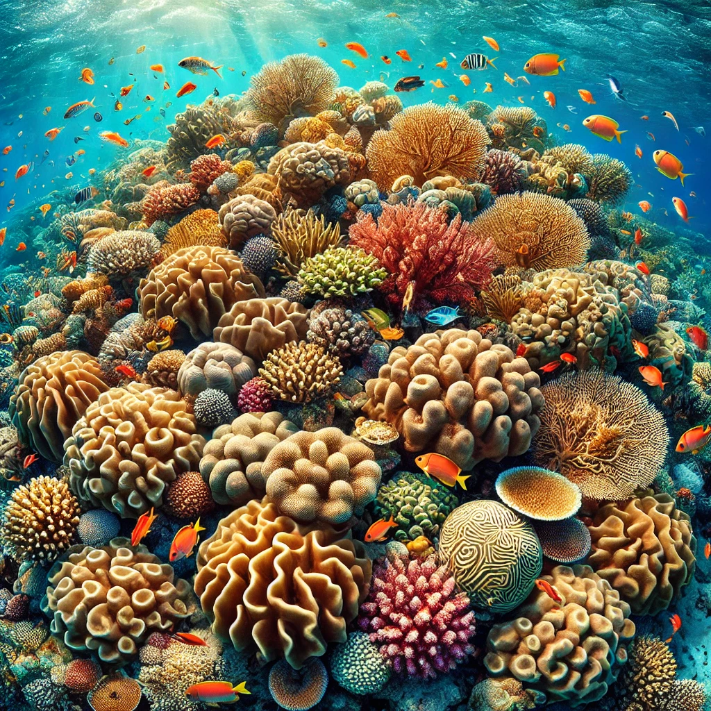 نظرة على الشعاب المرجانية في البحر الأحمر