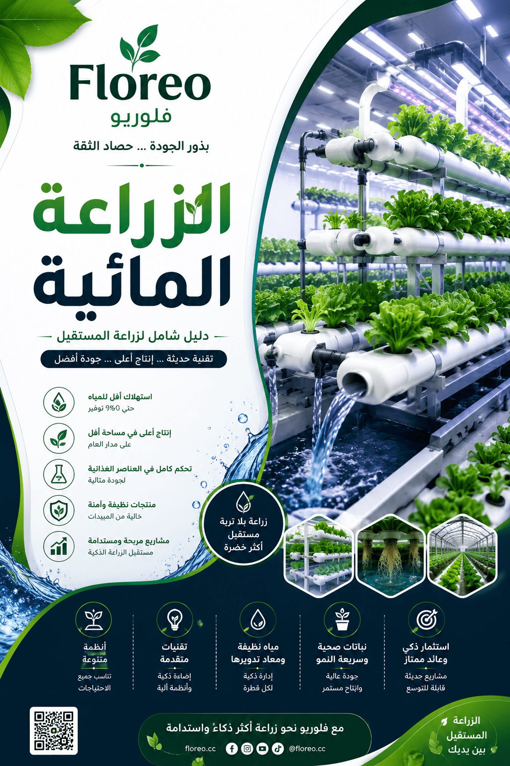 كتيب الزراعة المائية – دليل شامل لزراعة المستقبل